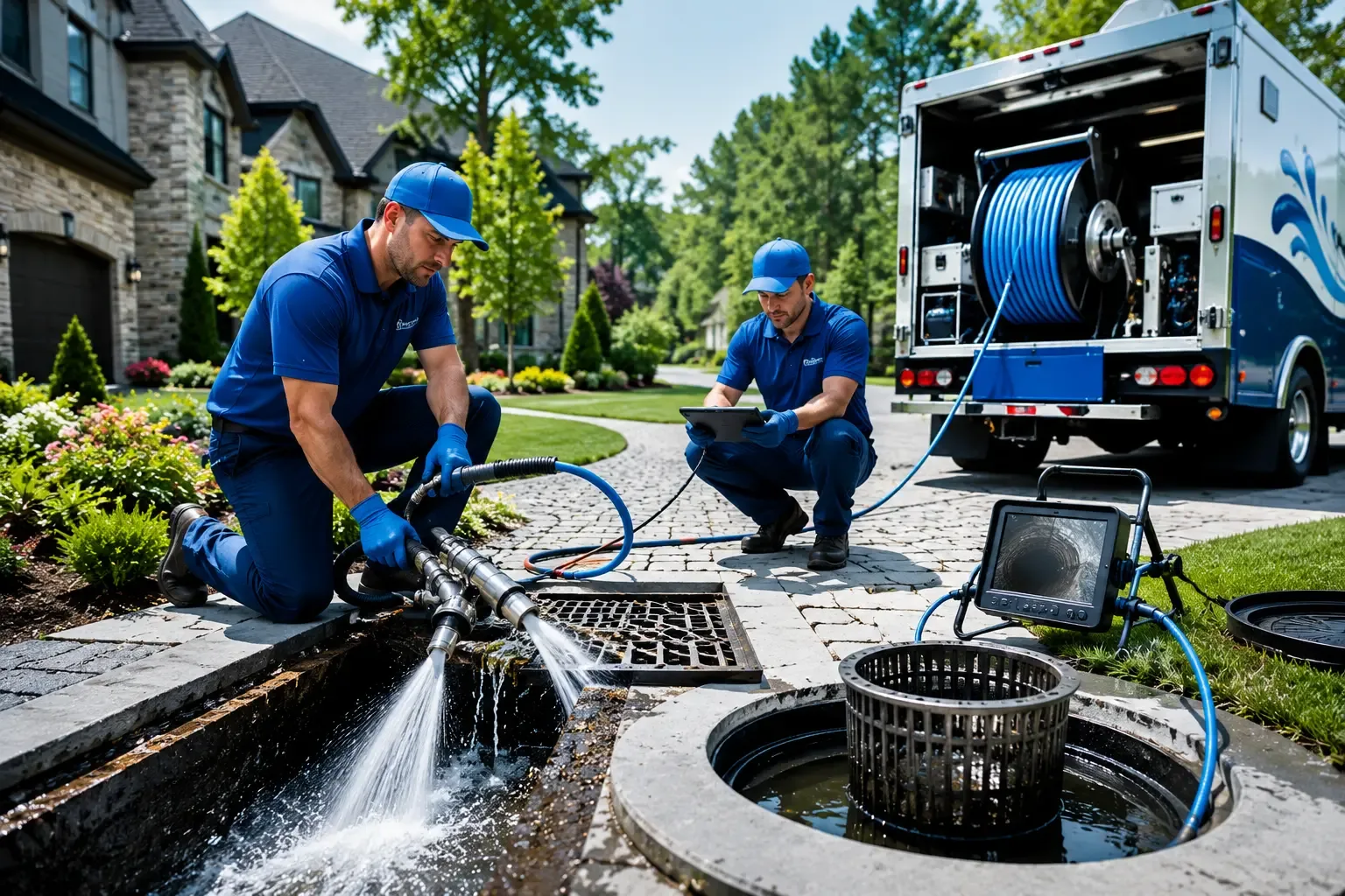 Local outdoor drain cleaning professionals in Winthrop, IA